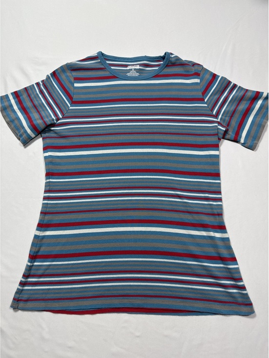 Tops - Duluth Trading Co. Medium Striped Cotton T-Shirt - Colorful,
